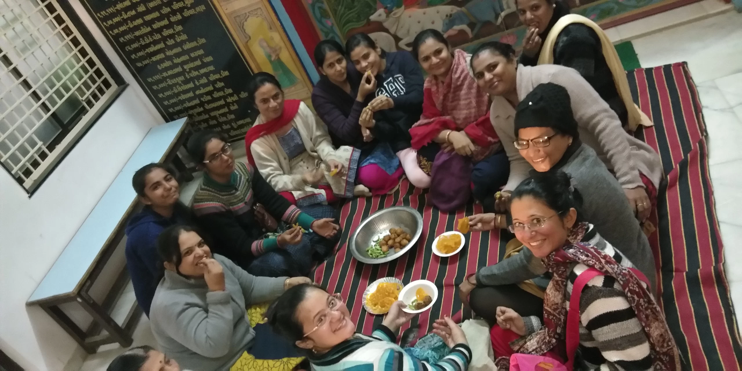 Celebrated Jalebi Utsav In Shreejidham Haveli, Deesa